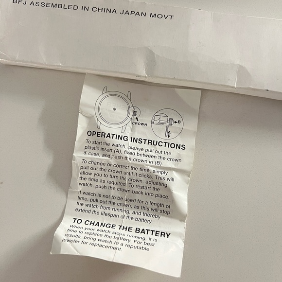 NWT 90s big Watch Silver-tone Bezel Genuine Leather Band - Picture 17 of 17